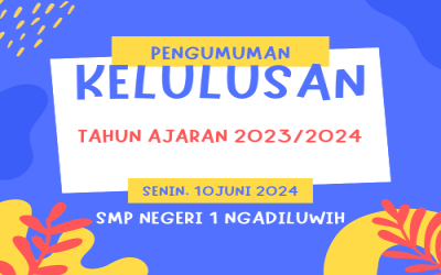 PENGUMUMAN KELULUSAN TA. 2023/2024
