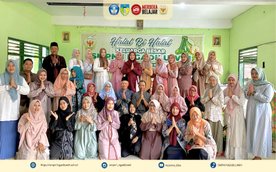 Halal bi Halal Keluarga Besar SMPN 1 Ngadiluwih: Mempererat Silaturahmi di Bulan Syawal